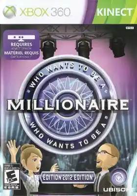 Who Wants To Be A Millionaire 2012 Edition (USA) box cover front